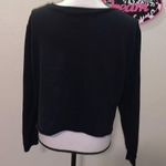 Rebellious One  black I’d Rather Be Camping crop top sweatshirt Photo 3