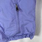 LL‎ Bean Women's Regular Small Lavender Nylon Fleece Lined Vest Zip Pockets Purple Photo 4