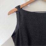 MM.LaFleur  Sleeveless Twisted Strap Dress Knee Length Business Professional Zip Photo 2