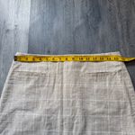 Madewell  Oatmeal Plaid Mini Skirt NEW 6 Lined With Pockets Photo 9