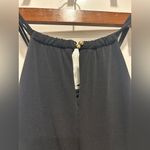 Worthington Women’s Black Halter Top gold accent women size Large Photo 3
