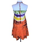 Peppermint Bay Orange Purple Tie Dye Dress M Size M Photo 1