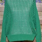 Dear John Green Open Knit Boat Neck Sweater Ladies Size M Long Sleeve Layering Photo 1