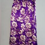 JAPNATropical Floral Satin Wrap Skirt sz m NWT! Photo 1