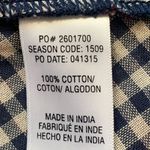 Splendid  Top Hunter Plaid Button Up Fiesta Shade Long Sleeve Gingham Cuffs Photo 9