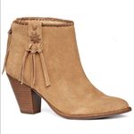 Jack Rogers  Greer Suede Bootie in‎ Oak Size 9 Photo 0