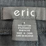 Eric Twill Stretch Cuffed Bermuda Shorts Black 6 Black Photo 7