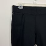 American Giant Black Ponte Bootcut Flare Pants Women's Size 8 Photo 1