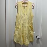 Daily Practice Anthropologie Trek Utility Mini Dress in Yellow Size Small Photo 3
