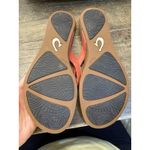 Olukai 'Hi Ona' Flip Flop (Women) Peach Size‎ 10 Leather Orange Photo 4