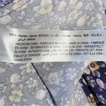 ZARA  Feminine Floral Print V-Neck Long Sleeve Mini  Dress Sz Medium 💚 Photo 9