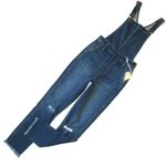 Madewell NWT Roadtripper Overall in Brodie Wash Destroyed Stretch Denim Jean XS Photo 2