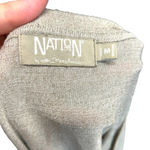 Nation Ltd Beige Tan Pullover Sweatshirt Top Size Medium Photo 5
