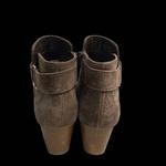 Alfani Adison Women’s Suede Leather Brown Booties Size 9.5 M 2” heel Photo 1