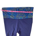 Fabletics ‎ Women L Salar Fold Over Waist Yoga Pant Dark Blue Photo 8