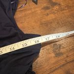 NWT Rue Sophie Navy Blue Draped Peplum Top Shirt M Nordstrom Rayon Spandex Size M Photo 9