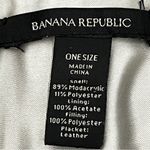 Banana Republic Faux Fur Gray Wrap Scarf Photo 3