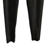 T Tahari Tahari Women's Faux Suede Black Dress Pants Size S Straight Leg Pull-on Pants Photo 5