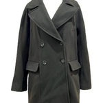 Vince Camuto Dark Olive Pea Coat Size Medium Photo 0