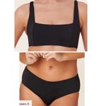 ANDIE  Bikini Set Havana Top Hipster Bottoms black size M NWT Photo 1