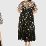 Mac Duggal NWT Plus Size Sequin Floral Embroidered Dress Photo 3