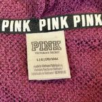 PINK - Victoria's Secret PINK Victoria’s Secret Sherpa Teddybear Pullover Hoodie Half Zip Large Photo 13