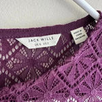 Jack Wills  Purple Diamond Cutout Sheath Dress, Purple, Size 2 Photo 8