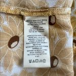 Free People  Women’s Rosalee Midi Dress Yellow Combo Sunflowers Floral Print Sz M Photo 8