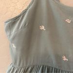 Copper Key sage green sleeveless dress with cactus print size large Photo 9