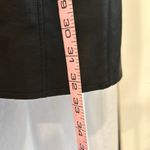 AQUA  FAUX LEATHER DRESS Sz: XS Photo 3