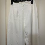 Princess Polly White Pleated Wide Leg Pants Size 4 Photo 6