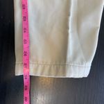 LL Bean Khaki Cotton Flannel Lined Pants Women 10 Petite Warm Preppy Retro Basic Tan Size 10P Photo 10