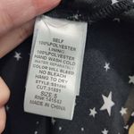 She Sky Top Womens Size Small Black Camisole Star Spaghetti Straps Celestial Photo 3