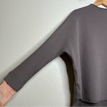 Frank & Eileen  Effie Long-Sleeve Funnel Neck Capelet Triple Fleece brown small Photo 2