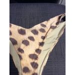 We Wore What New NWT Leopard Print XL  bikini bottom Delilah Tan Photo 2