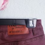 Anthropologie One Teaspoon Freebird II Low Waist Short Rise Fitted Leg Plum Coated Jeans Photo 5