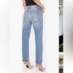 MOTHER Denim MOTHER Lil Mid Rise Hiker Hover Jeans In Fight For Your Rights Size 29 NWT Photo 1