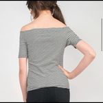 J.Crew  Striped Off The Shoulder Top XXS Photo 1