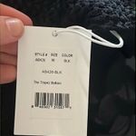 ANDIE NWT  Demi Moore X The Tropez Crochet Bottom Mid Rise Med Coverage M Black Photo 8