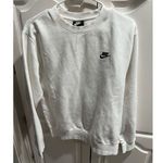 Vtg  Swoosh Faded Sweatshirt embroidered Nike swoosh Photo 2