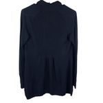Apt. 9  Essential Ribbed Sweater Cardigan Womens S Black Open Front Stretch Casual Photo 3