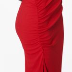 ZARA Midi dress with V-neckline and spaghetti straps. Photo 2