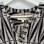 Everyday Ritual Claudine Tunic Maldives Stripe Size Medium Black Photo 6