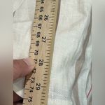 Alexis  Dimma Sleeveless 100% Linen MiniDress in Heather Beige Stripe Size S Photo 10