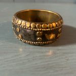 Vintage Indian Elephant Cuff Bracelet Gold Photo 3