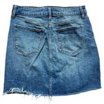 Old Navy Womens High Waisted Frayed Raw Hem Distressed Jean Skirt - Sz 2 Photo 3