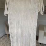 Forever 21  Metallic Mini Dress Champagne Glam Party Wedding Baddie 90s Y2K Event Photo 0