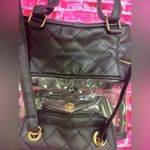 Rampage clear and black quilted mini book bag Photo 9