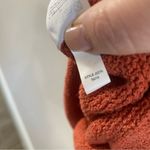 Madewell  | Embroidered  Sweater Knit Tank in Burnt Orange Size XS Photo 9