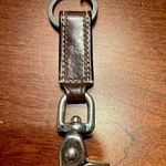 Coach  Leather Vintage Key Ring Photo 1